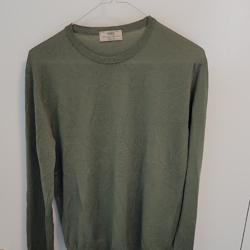 Green Crewneck Sweater